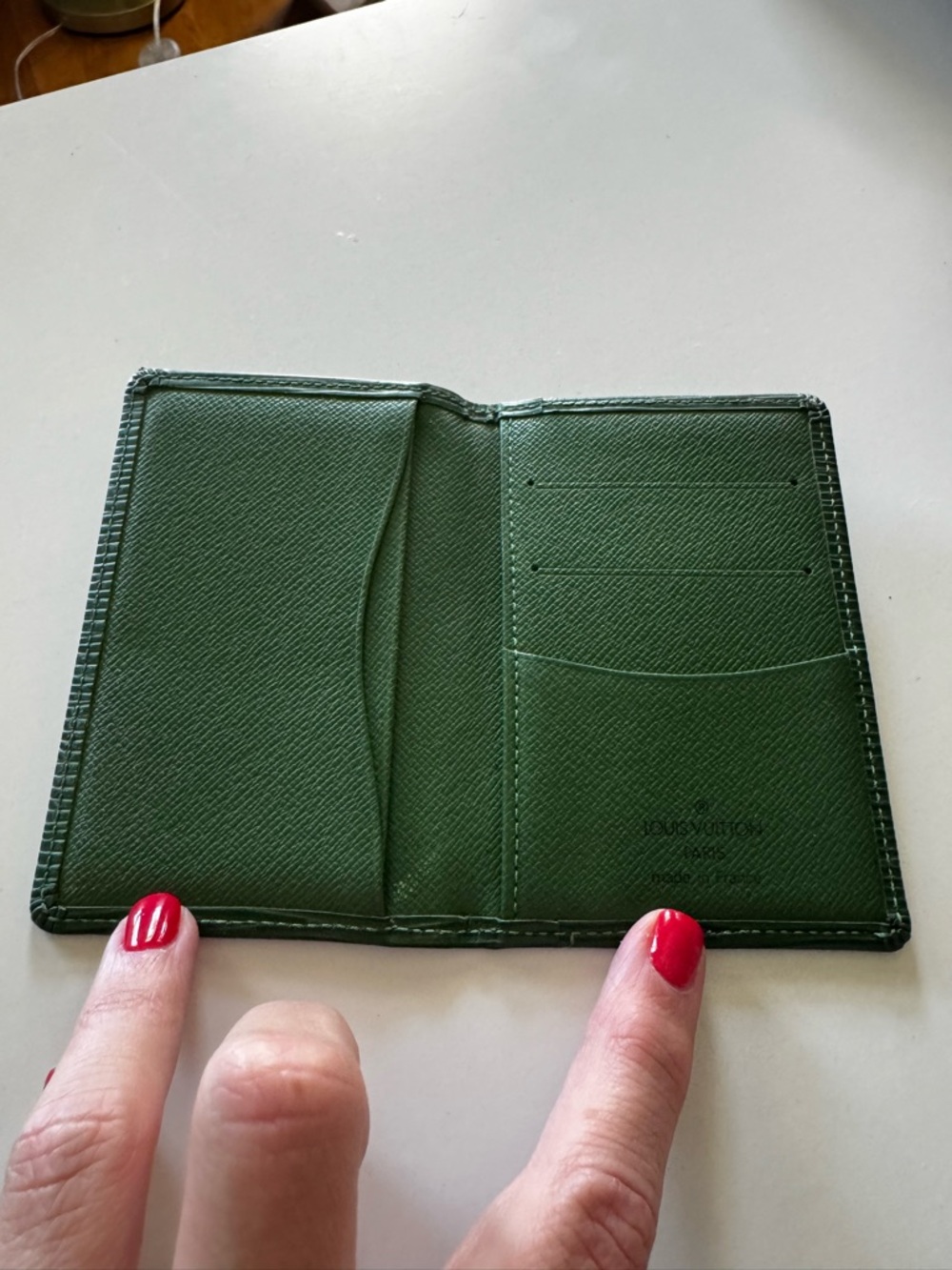 Authentic Louis Vuitton Epi Leather Card Holder - Picture 3 of 7
